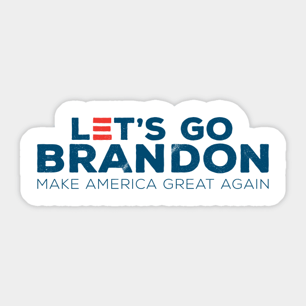 Let's Go Brandon Sticker by hamiltonarts